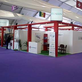 Réalisation stand italia